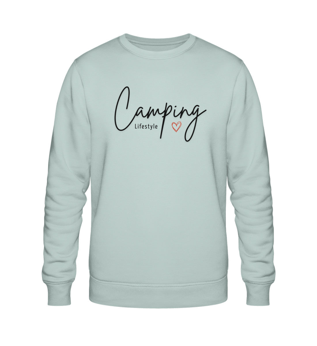 Camping Lifestyle Liebe - Damen Organic Sweatshirt - LazyDonkeyDesign 