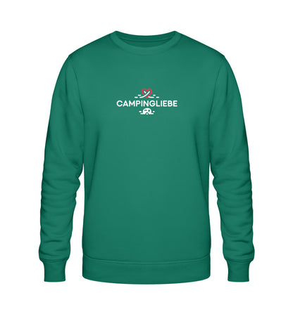 Wohnwagen Campingliebe - Damen Organic Sweatshirt - LazyDonkeyDesign 