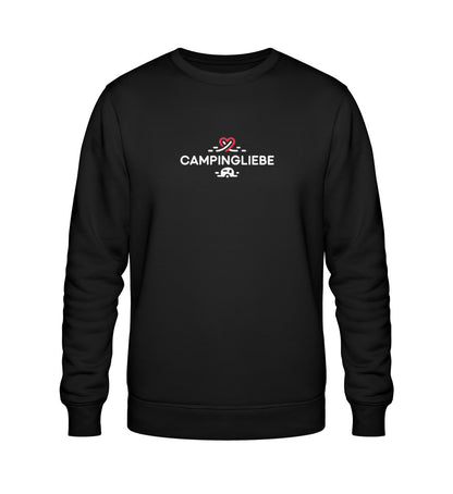 Wohnwagen Campingliebe - Damen Organic Sweatshirt - LazyDonkeyDesign 