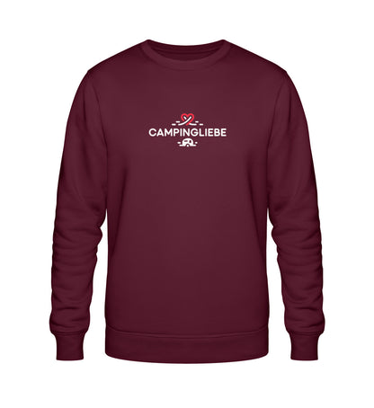 Wohnwagen Campingliebe - Damen Organic Sweatshirt - LazyDonkeyDesign 