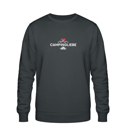Wohnwagen Campingliebe - Damen Organic Sweatshirt - LazyDonkeyDesign 