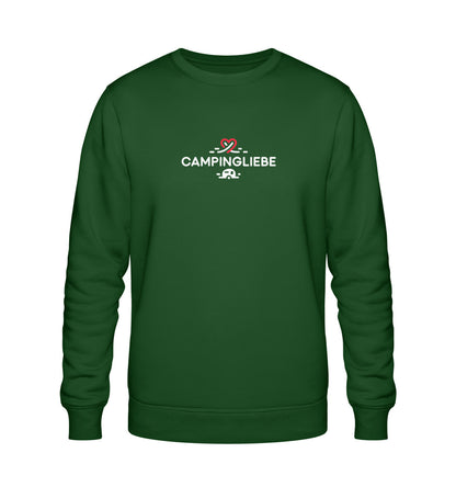 Wohnwagen Campingliebe - Damen Organic Sweatshirt - LazyDonkeyDesign 