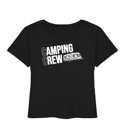 Wohnwagen Camping Crew - Damen Organic T-Shirt - LazyDonkeyDesign 