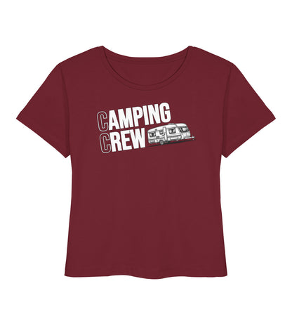 Wohnwagen Camping Crew - Damen Organic T-Shirt - LazyDonkeyDesign 