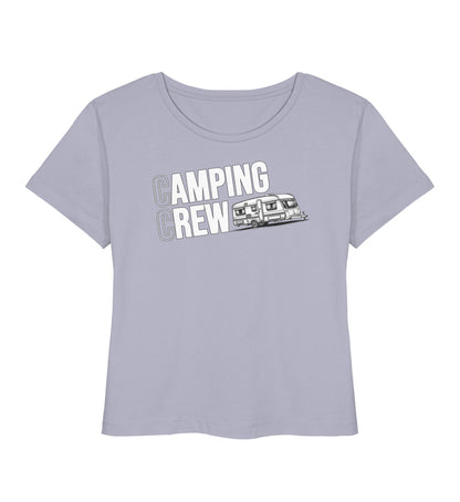 Wohnwagen Camping Crew - Damen Organic T-Shirt - LazyDonkeyDesign 