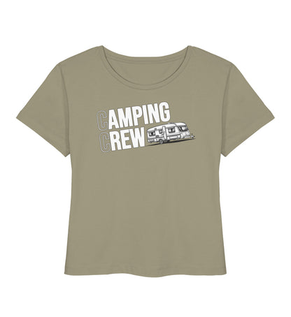 Wohnwagen Camping Crew - Damen Organic T-Shirt - LazyDonkeyDesign 