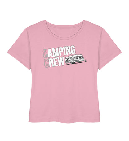 Wohnwagen Camping Crew - Damen Organic T-Shirt - LazyDonkeyDesign 