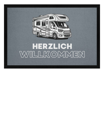 Herzlich Willkommen im Wohnmobil - Camping Fußmatte - LazyDonkeyDesign 