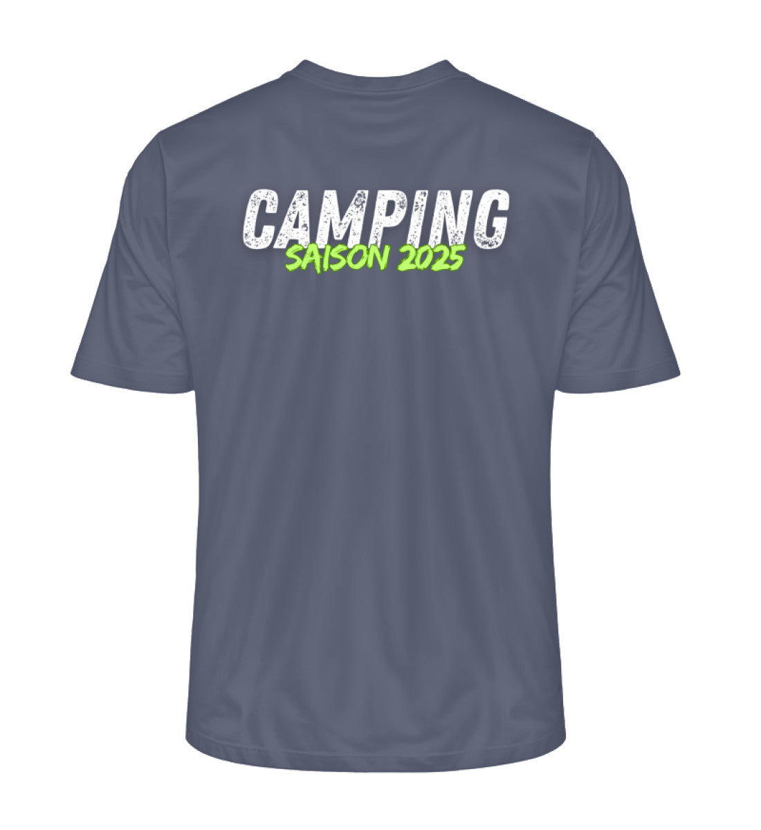 Camping Saison 2025 - Herren Organic Shirt - LazyDonkeyDesign 