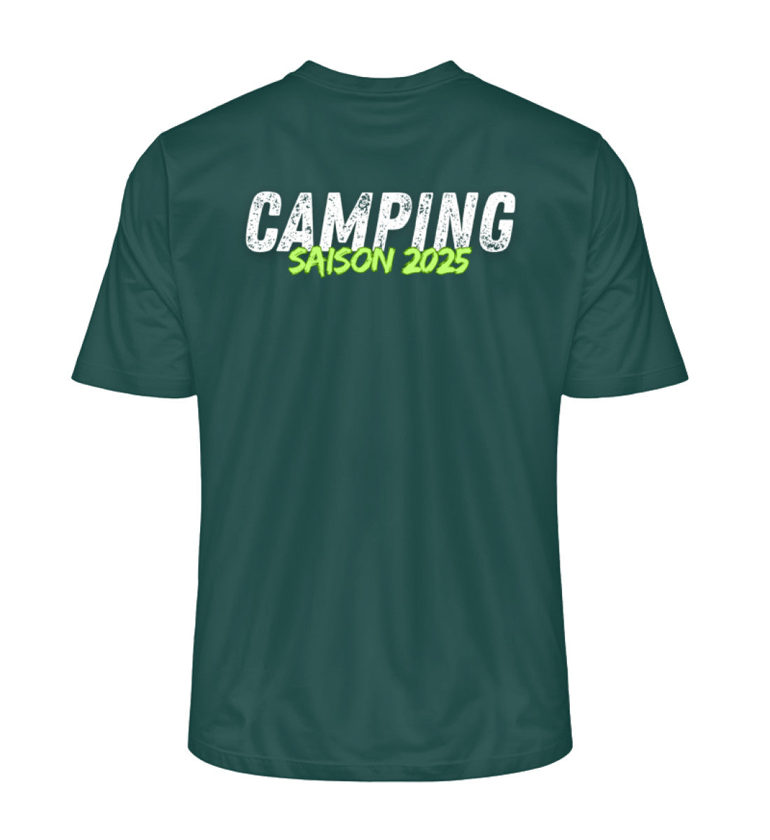Camping Saison 2025 - Herren Organic Shirt - LazyDonkeyDesign 