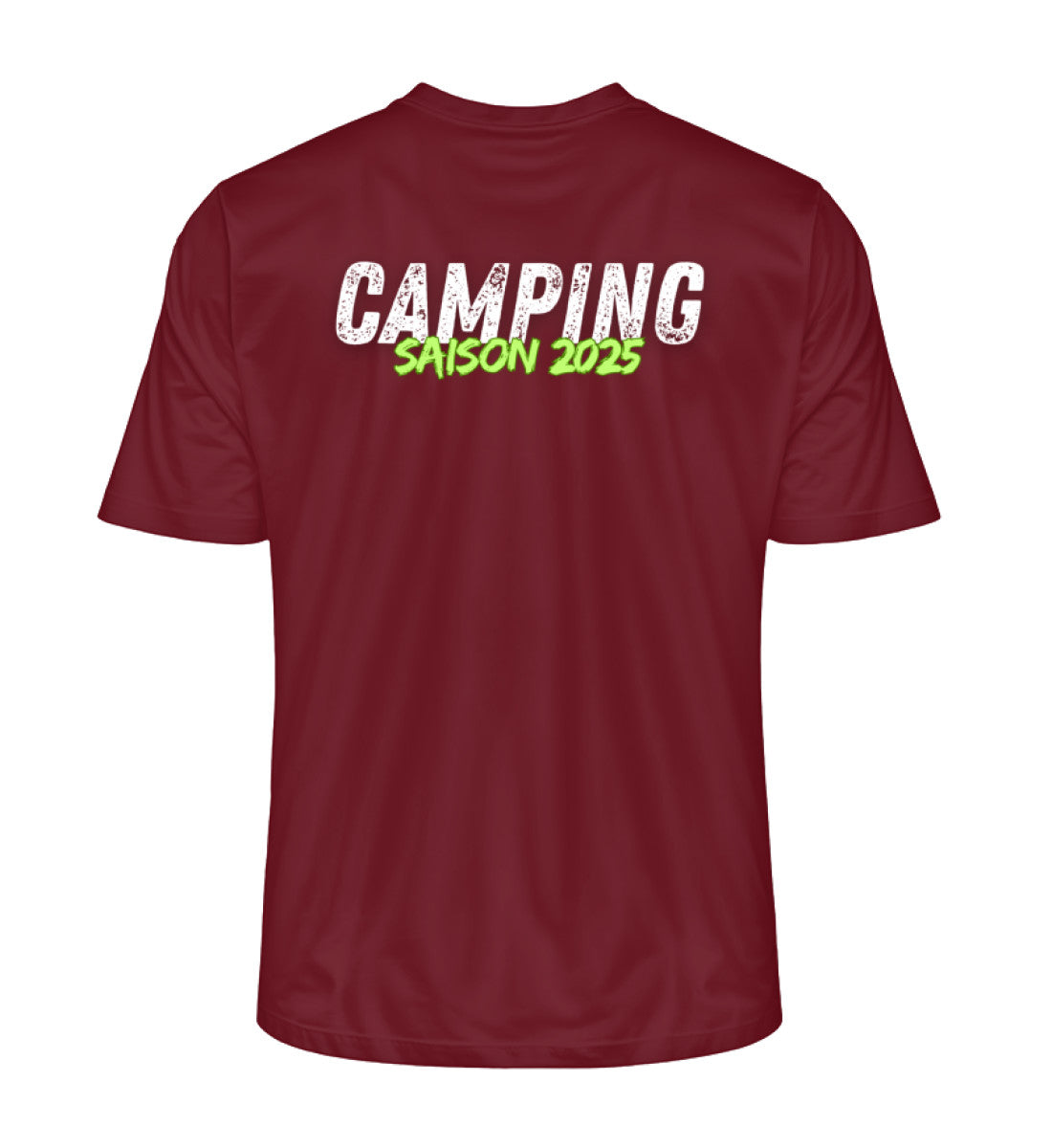 Camping Saison 2025 - Herren Organic Shirt - LazyDonkeyDesign 