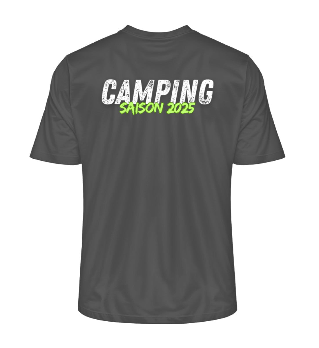 Camping Saison 2025 - Herren Organic Shirt - LazyDonkeyDesign 