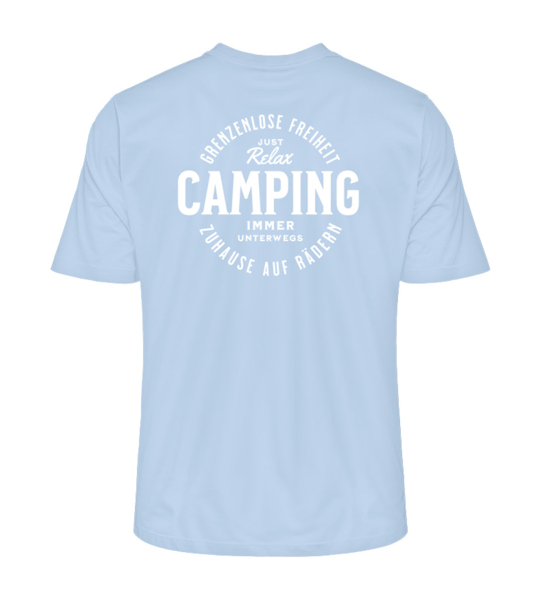 Grenzenlose Freiheit - Herren Organic Shirt - LazyDonkeyDesign 