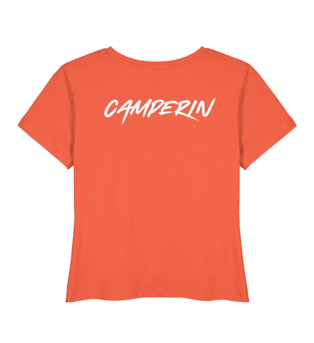 Camperin - Damen Organic T-Shirt - Rückenmotiv - LazyDonkeyDesign 