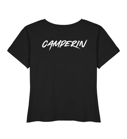 Camperin - Damen Organic T-Shirt - Rückenmotiv - LazyDonkeyDesign 