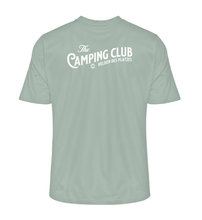 Vintage Camping Club - Herren Organic Shirt - Rückendruck - LazyDonkeyDesign 
