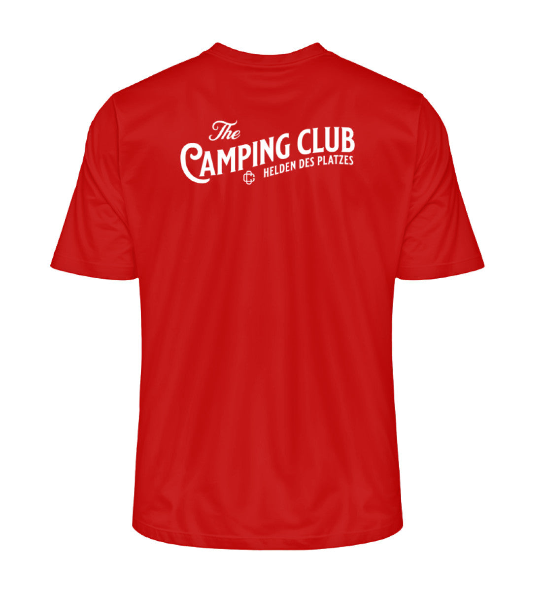 Vintage Camping Club - Herren Organic Shirt - Rückendruck - LazyDonkeyDesign 