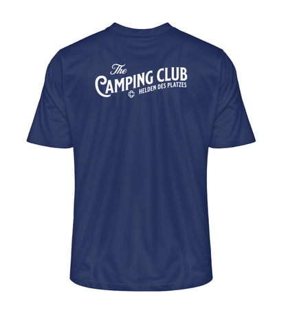Vintage Camping Club - Herren Organic Shirt - Rückendruck - LazyDonkeyDesign 