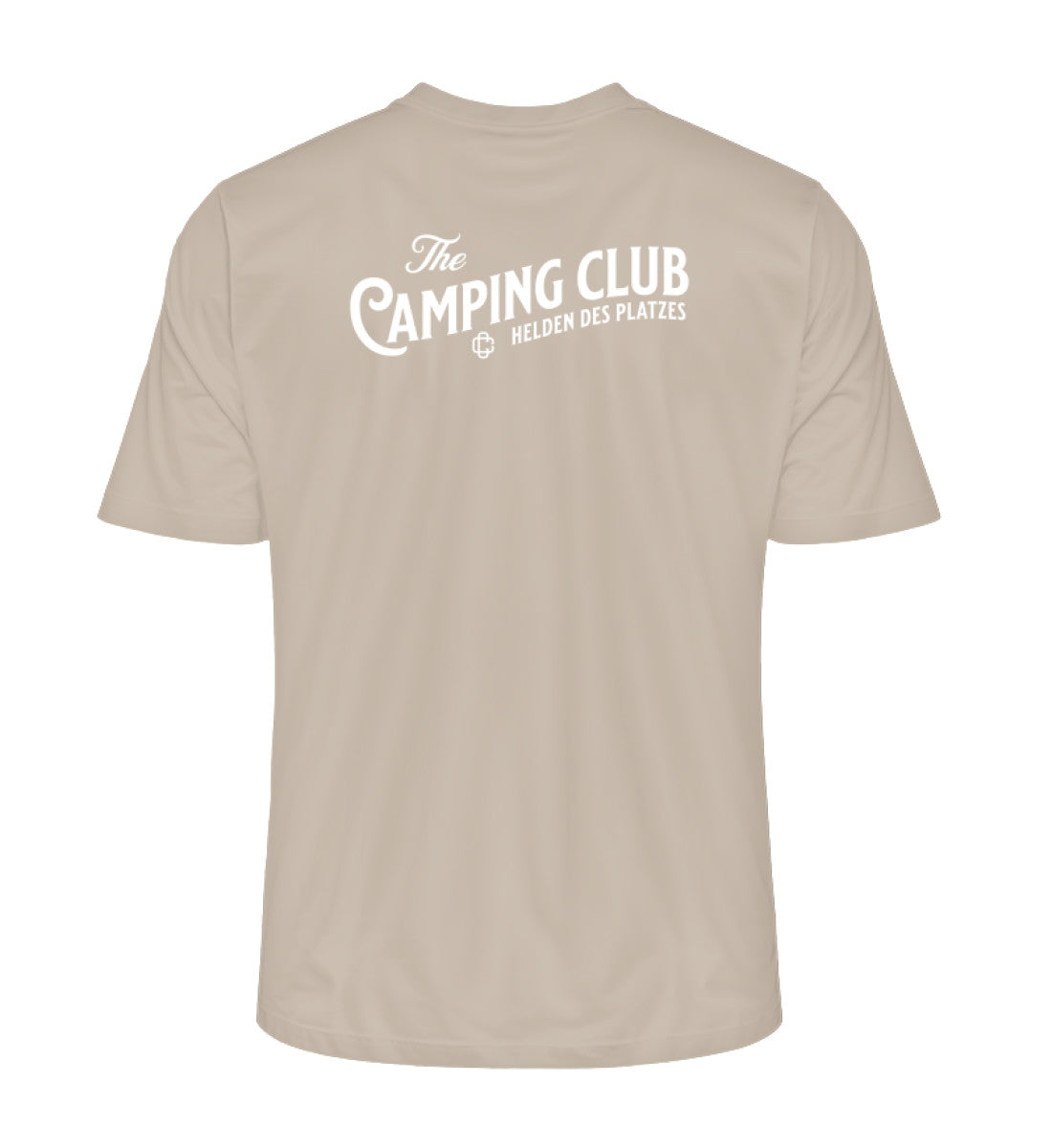 Vintage Camping Club - Herren Organic Shirt - Rückendruck - LazyDonkeyDesign 