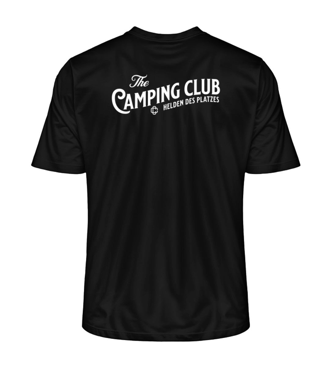 Vintage Camping Club - Herren Organic Shirt - Rückendruck - LazyDonkeyDesign 