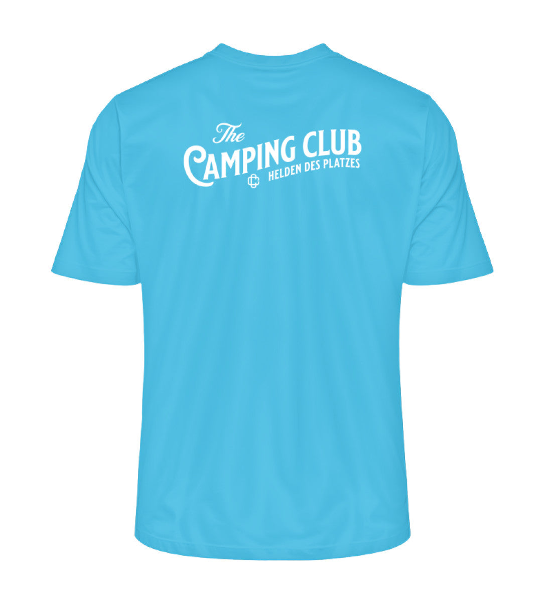 Vintage Camping Club - Herren Organic Shirt - Rückendruck - LazyDonkeyDesign 