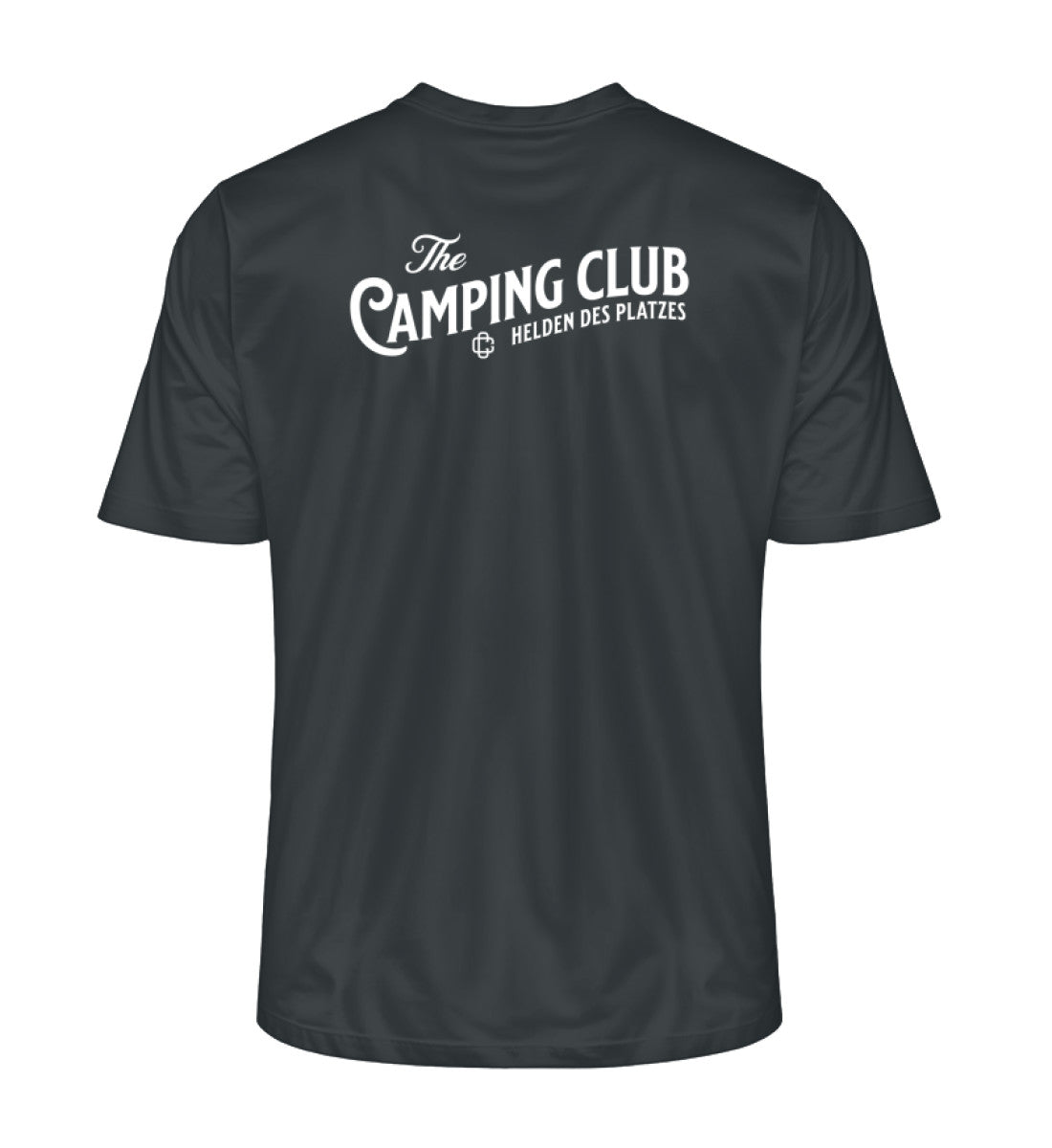 Vintage Camping Club - Herren Organic Shirt - Rückendruck - LazyDonkeyDesign 
