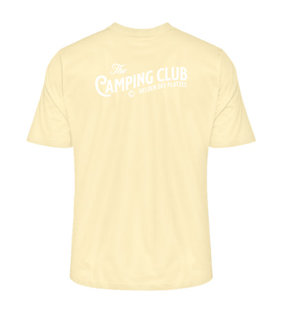 Vintage Camping Club - Herren Organic Shirt - Rückendruck - LazyDonkeyDesign 