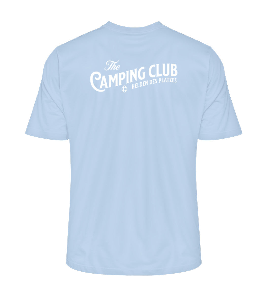 Vintage Camping Club - Herren Organic Shirt - Rückendruck - LazyDonkeyDesign 