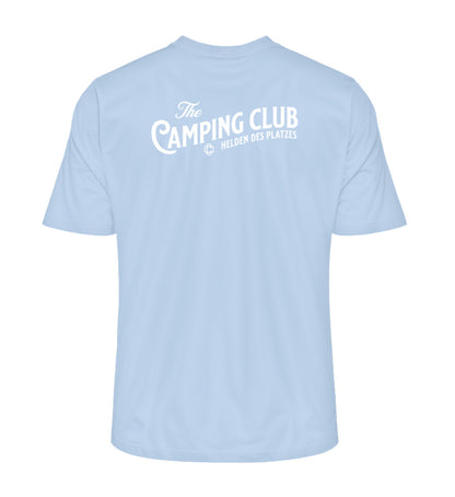 Vintage Camping Club - Herren Organic Shirt - Rückendruck - LazyDonkeyDesign 