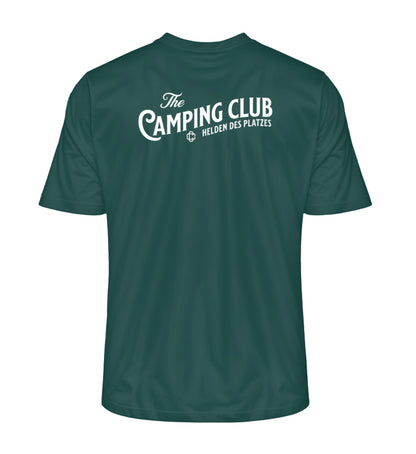 Vintage Camping Club - Herren Organic Shirt - Rückendruck - LazyDonkeyDesign 