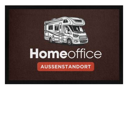 Wohnmobil Homeoffice - Camping Fußmatte - LazyDonkeyDesign 
