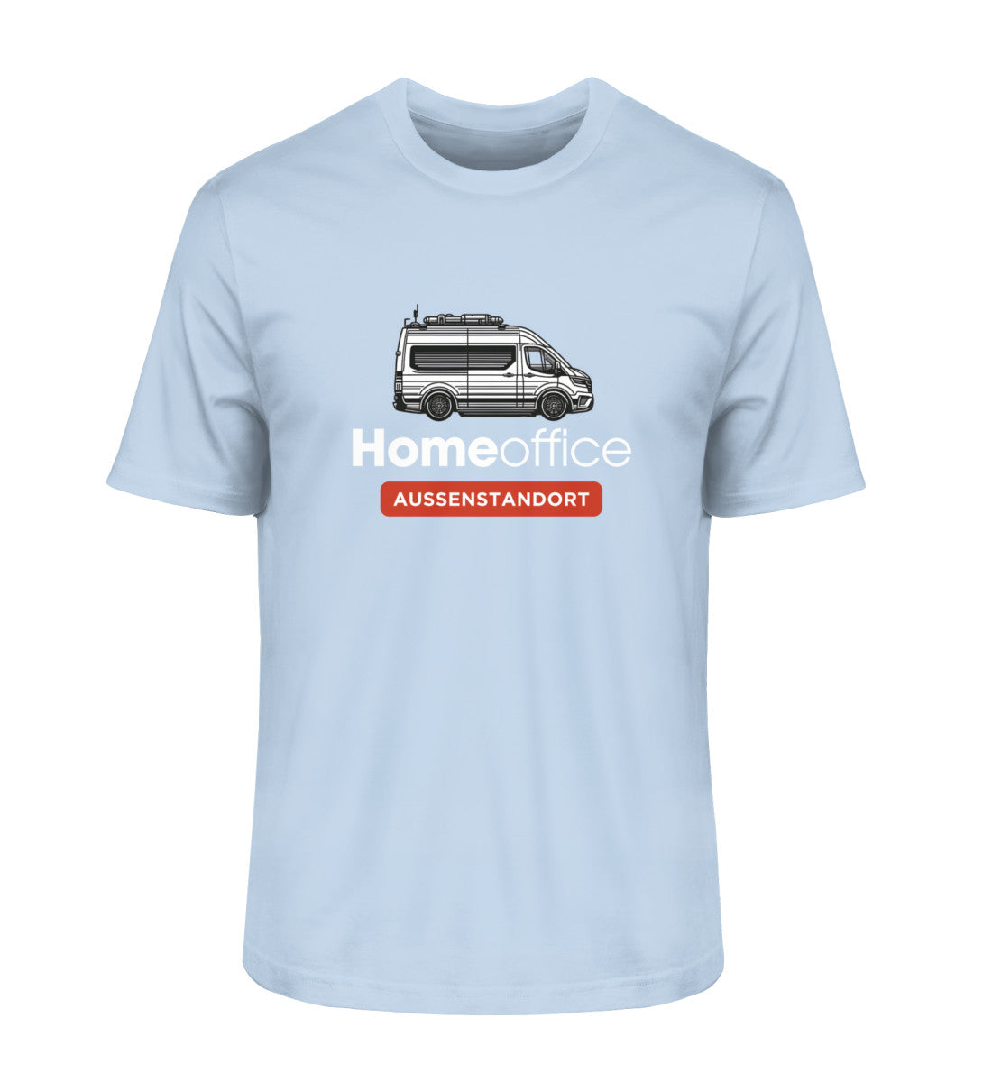 Vanlife Homeoffice - Herren Organic Shirt - LazyDonkeyDesign 