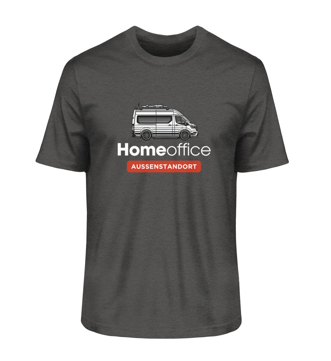 Vanlife Homeoffice - Herren Organic Shirt - LazyDonkeyDesign 