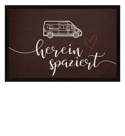 Hereinspaziert Van - Camping Fußmatte - LazyDonkeyDesign 