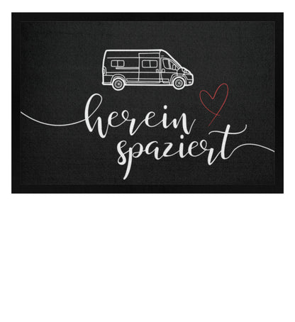 Hereinspaziert Van - Camping Fußmatte - LazyDonkeyDesign 