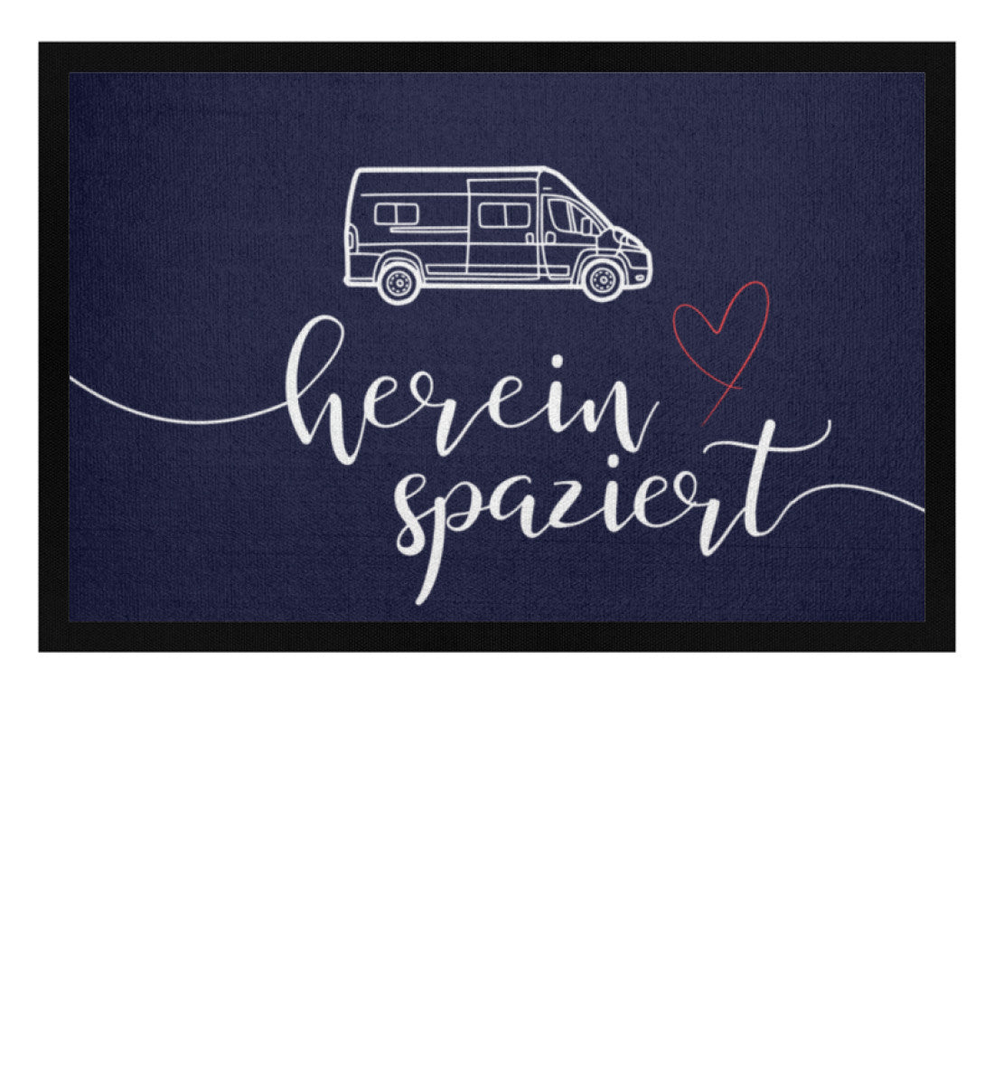 Hereinspaziert Van - Camping Fußmatte - LazyDonkeyDesign 