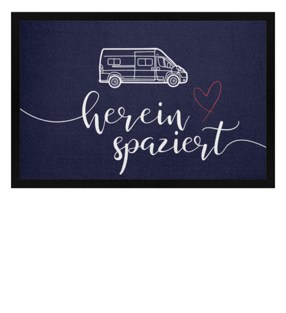 Hereinspaziert Van - Camping Fußmatte - LazyDonkeyDesign 