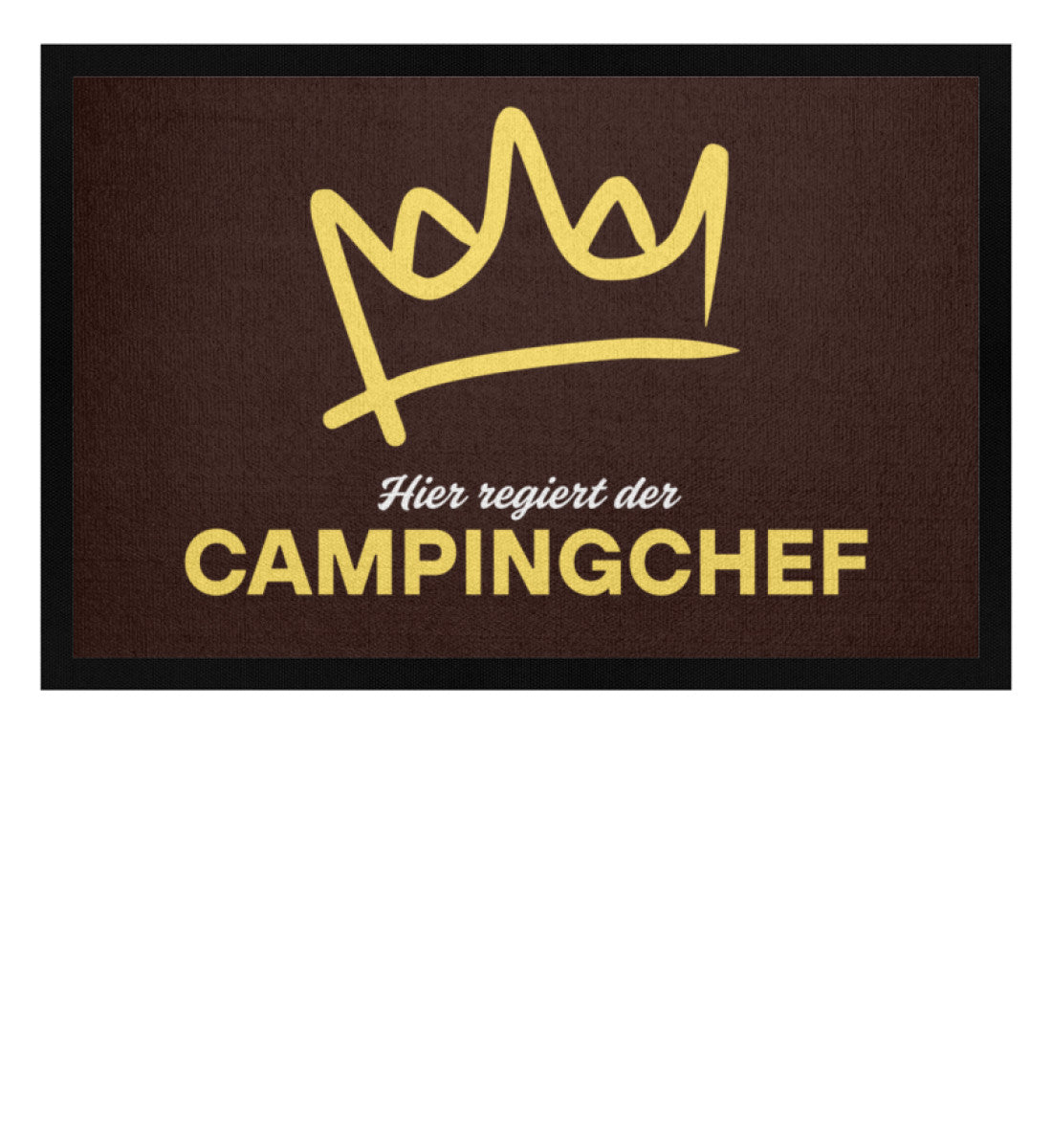 Campingchef - Camping Fußmatte - LazyDonkeyDesign 