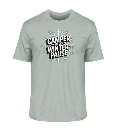 Camper in Winterpause - Herren Organic Shirt - LazyDonkeyDesign 