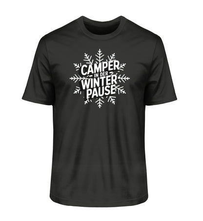 Camper in Winterpause - Herren Organic Shirt - LazyDonkeyDesign 