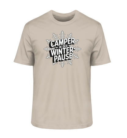 Camper in Winterpause - Herren Organic Shirt - LazyDonkeyDesign 