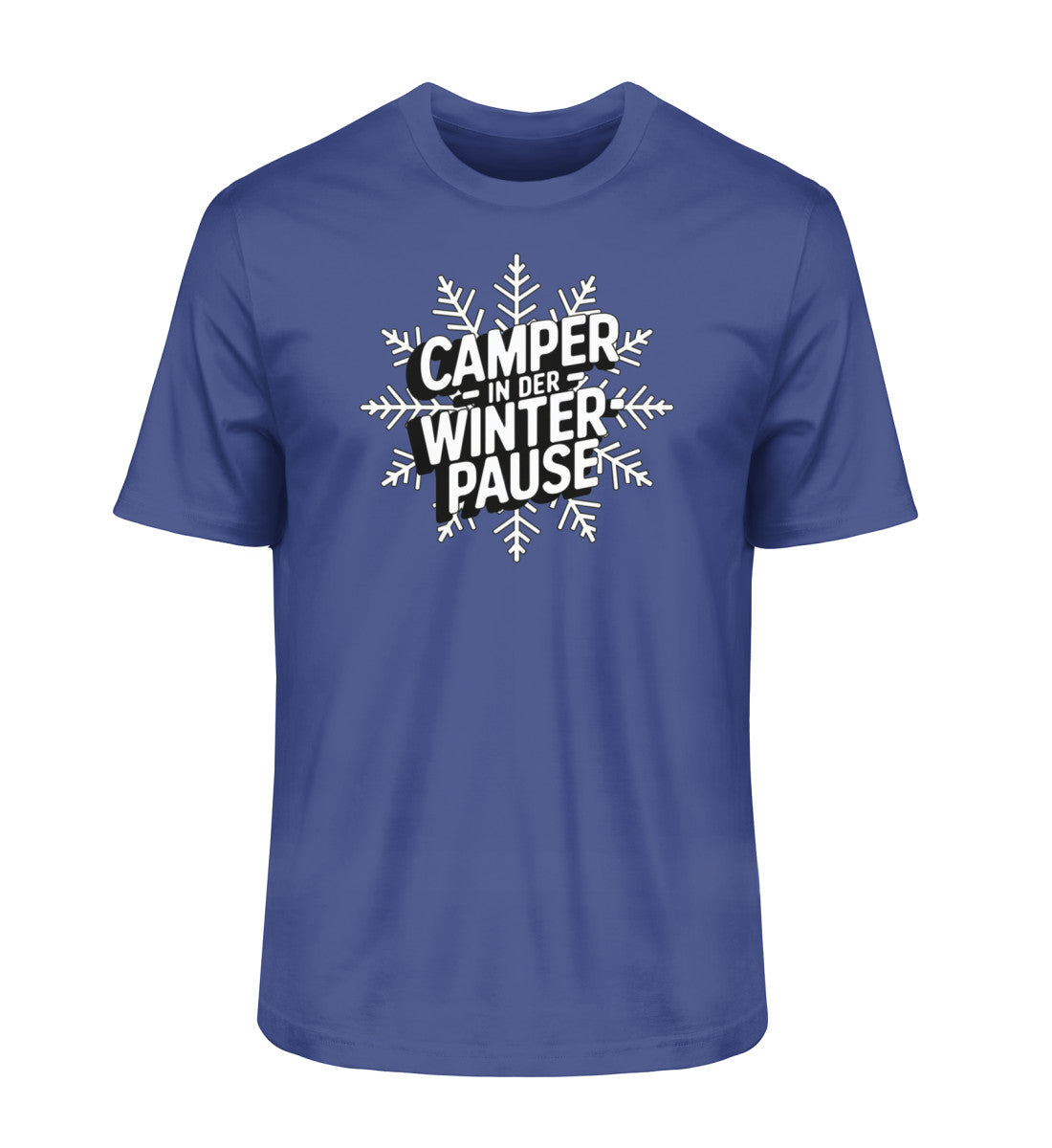 Camper in Winterpause - Herren Organic Shirt - LazyDonkeyDesign 