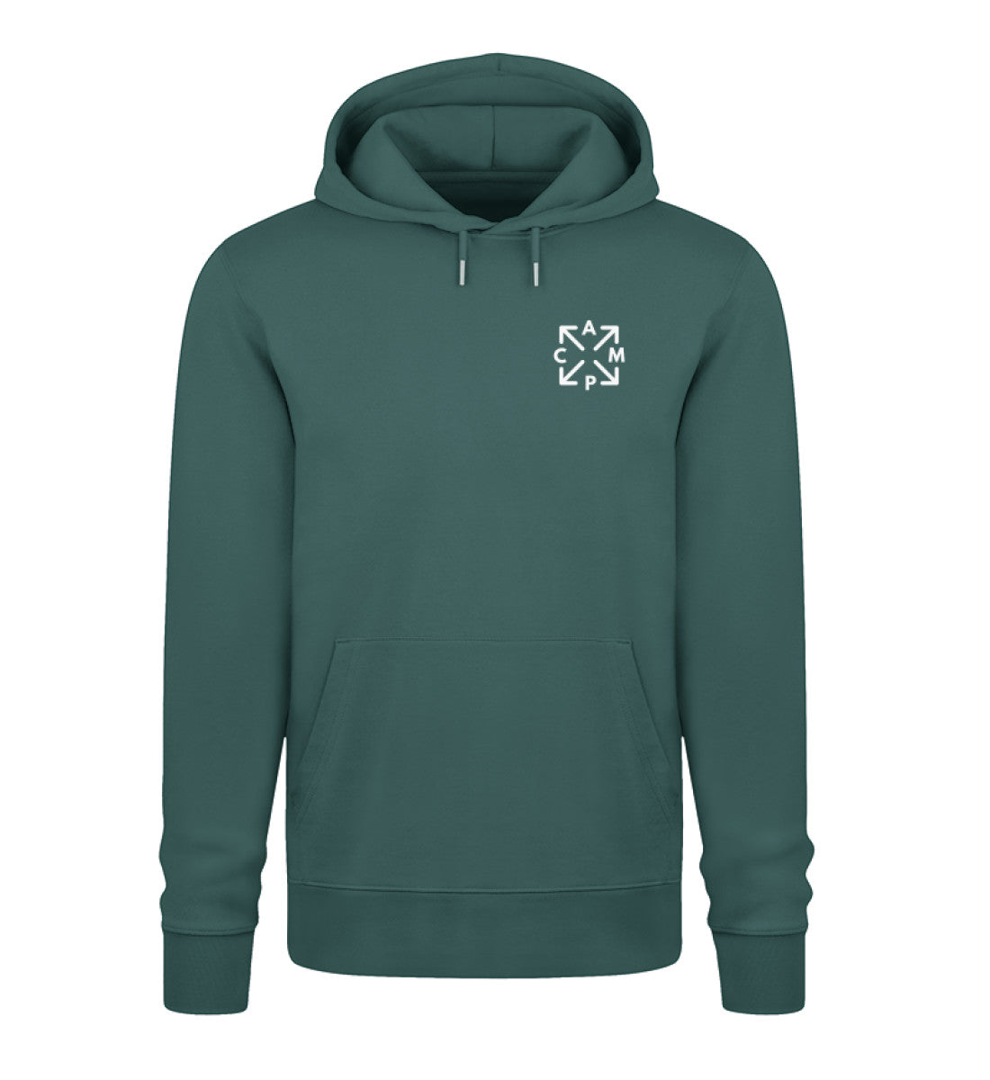 Camp Arrows - Unisex Organic Hoodie - Stick - LazyDonkeyDesign 