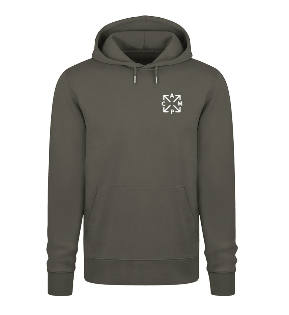 Camp Arrows - Unisex Organic Hoodie - Stick - LazyDonkeyDesign 