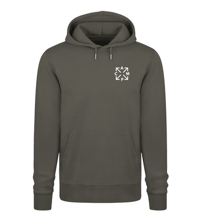 Camp Arrows - Unisex Organic Hoodie - Stick - LazyDonkeyDesign 