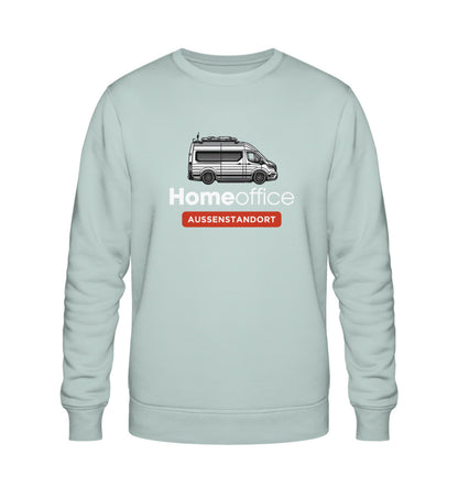 Vanlife Homeoffice - Herren Organic Sweatshirt - LazyDonkeyDesign 