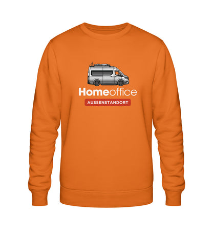 Vanlife Homeoffice - Herren Organic Sweatshirt - LazyDonkeyDesign 