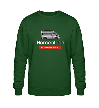 Vanlife Homeoffice - Herren Organic Sweatshirt - LazyDonkeyDesign 