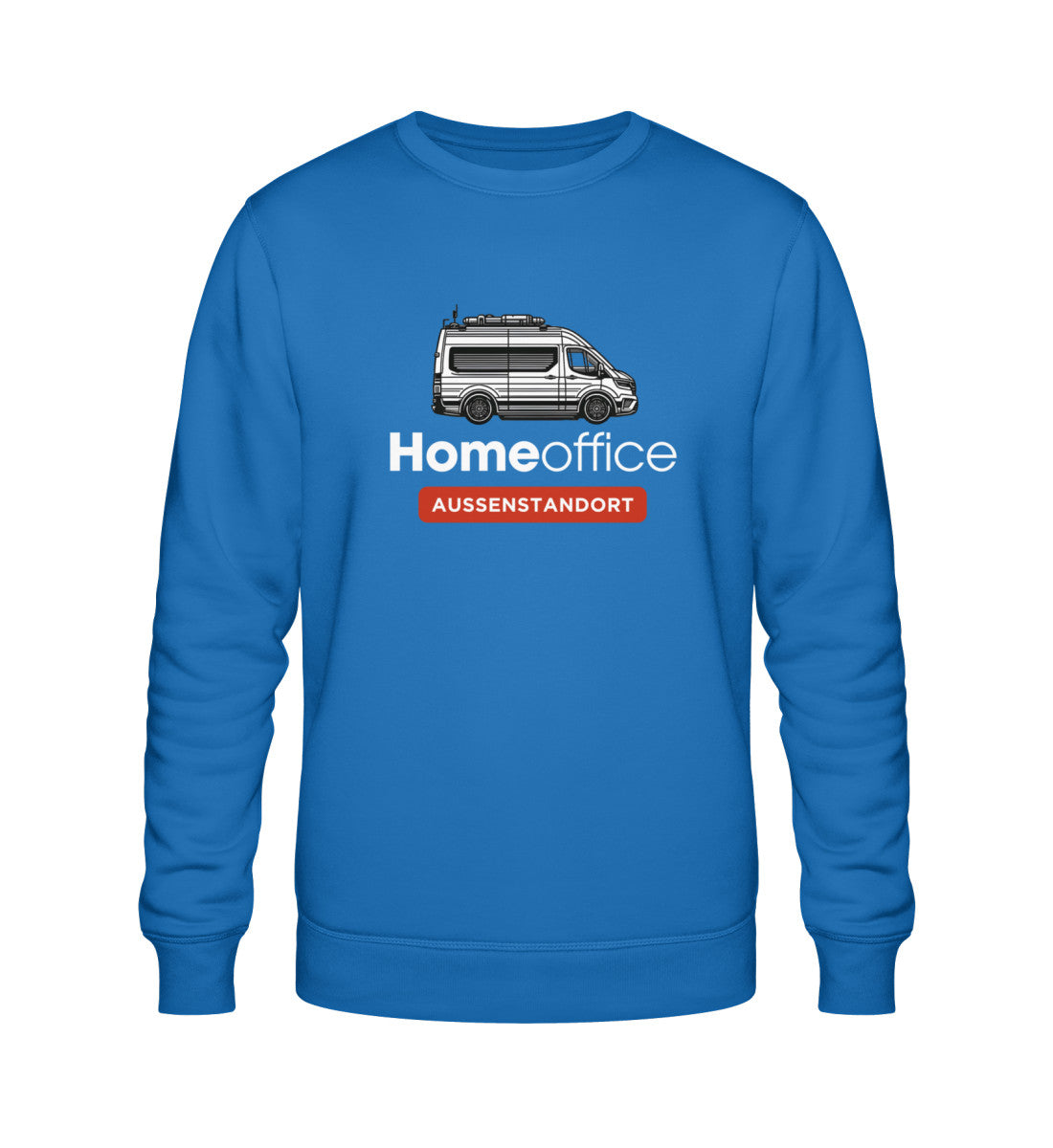 Vanlife Homeoffice - Herren Organic Sweatshirt - LazyDonkeyDesign 