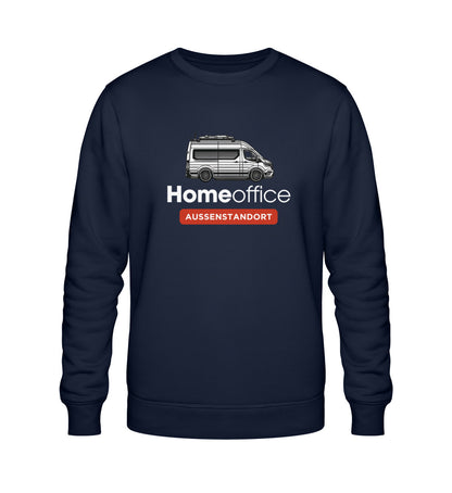 Vanlife Homeoffice - Herren Organic Sweatshirt - LazyDonkeyDesign 